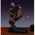 Chief on Horse - 11"H x 8"W
